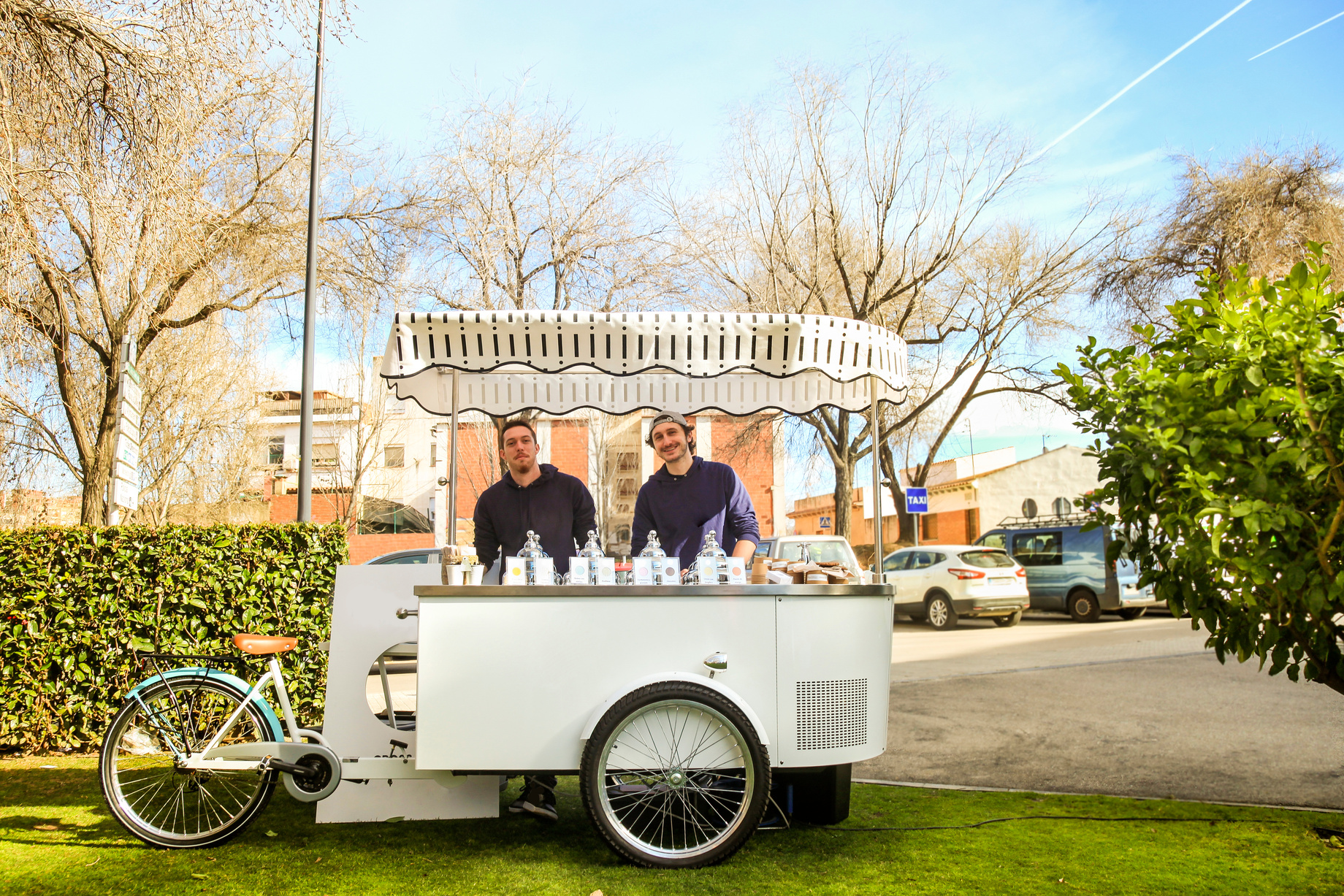 Ice cream cart